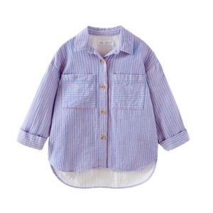 Girls textured shirt